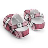 Nisbit TARTAN Kids Clogs - FREE P&P WORLDWIDE