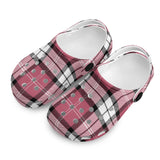 Nisbit TARTAN Kids Clogs - FREE P&P WORLDWIDE