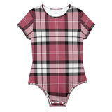 Tartan Womens Soft Short Sleeve Bodysuit - FREE p&p Worldwide