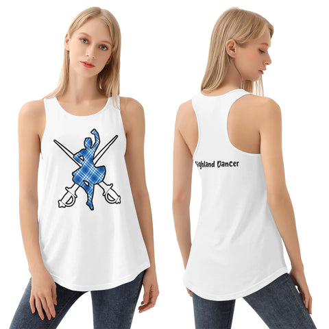 Ladies Highland Dancer Vest Top - Free p&p Worldwide