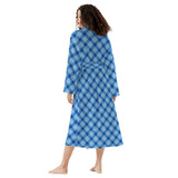 HD Tartan Womens Bathrobe - Free p&p Worldwide