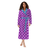 HD Tartan Womens Bathrobe - Free p&p Worldwide