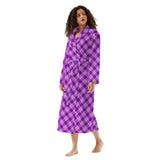 HD Tartan Womens Bathrobe - Free p&p Worldwide