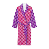 HD Tartan Womens Bathrobe - Free p&p Worldwide