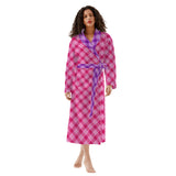 HD Tartan Womens Bathrobe - Free p&p Worldwide