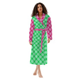 HD Tartan Womens Bathrobe - Free p&p Worldwide