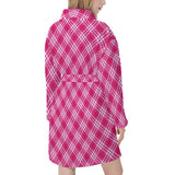 HD Tartan Womens Bathrobe - Free p&p Worldwide