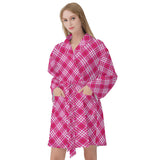 HD Tartan Womens Bathrobe - Free p&p Worldwide