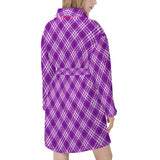 HD Tartan Women's Bathrobe - Free p&p Worldwide