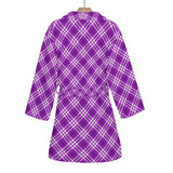 HD Tartan Women's Bathrobe - Free p&p Worldwide