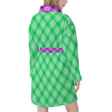 HD Tartan Women's Bathrobe - Free p&p Worldwide