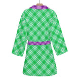 HD Tartan Women's Bathrobe - Free p&p Worldwide