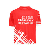 Highland Dancer in Training Youth Crew Neck T-Shirt - FREE p&p Worldwide