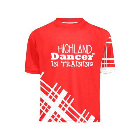 Highland Dancer in Training Youth Crew Neck T-Shirt - FREE p&p Worldwide