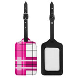 Tartan Luggage Tags - Free p&p Worldwide