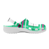 A HD TARTAN Green - Ladies TARTAN SOFT SANDALS - FREE P&P WORLDWIDE