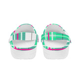 A HD TARTAN - Made to match Mint Kilts COLOUR MIX - Ladies TARTAN SOFT SANDALS - FREE P&P WORLDWIDE