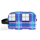 Cumbrae Sky Tartan - Travel Cosmetic Bag - FREE P&P Worldwide
