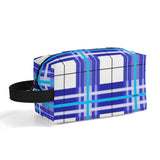 Cumbrae Sky Tartan - Travel Cosmetic Bag - FREE P&P Worldwide