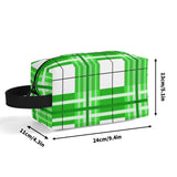 Colonsay Sky Tartan - Travel Cosmetic Bag - FREE P&P Worldwide