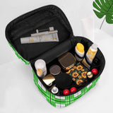 Colonsay Sky Tartan Cosmetic Bag - Free Worldwide P&P