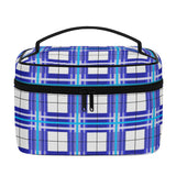 Cumbrae Sky Tartan Cosmetic Bag - Free Worldwide P&P