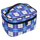 Cumbrae Sky Tartan Cosmetic Bag - Free Worldwide P&P
