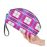 Islay Sky Tartan Curved Cosmetic Bag - Free p&p Worldwide