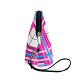 Islay Sky Tartan Curved Cosmetic Bag - Free p&p Worldwide