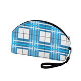 Jura Sky Tartan Curved Cosmetic Bag - Free p&p Worldwide
