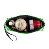 Colonsay Sky Tartan Curved Cosmetic Bag - Free p&p Worldwide