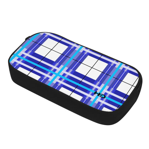 HD Cumbrae Sky Tartan School Pencil Case - Free P&P Worldwide