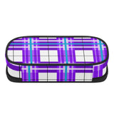 HD Gigha Sky Tartan - 3-Layer Pencil Case - Free p&p worldwide