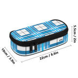 HD Jura Sky Tartan - 3-Layer Pencil Case - Free p&p worldwide