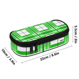 HD Colonsay Sky Tartan - 3-Layer Pencil Case - Free p&p worldwide