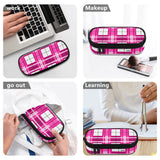 HD Arran Sky Tartan- 3-Layer Pencil Case - Free p&p worldwide