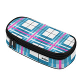 HD Bute Sky Tartan - 3-Layer Pencil Case - Free p&p worldwide