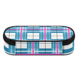 HD Bute Sky Tartan - 3-Layer Pencil Case - Free p&p worldwide
