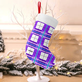 HD Gigha Sky Tartan Christmas Stocking - Free p&p Worldwide