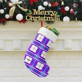 HD Gigha Sky Tartan Christmas Stocking - Free p&p Worldwide