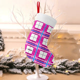 HD Islay & Bute Sky Tartan Christmas Stocking - Free p&p Worldwide