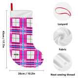 HD Islay & Jura Sky Tartan Christmas Stocking - Free p&p Worldwide