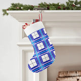 HD Islay & Cumbrae Sky Tartan Christmas Stocking - Free p&p Worldwide