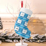 HD Jura Sky Tartan Christmas Stocking - Free p&p Worldwide