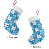 HD Jura Sky Tartan Christmas Stocking - Free p&p Worldwide