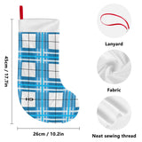 HD Jura Sky Tartan Christmas Stocking - Free p&p Worldwide
