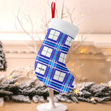 HD Cumbrae Sky Tartan Christmas Stocking - Free p&p Worldwide