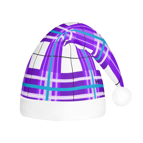 Tartan Christmas Santa Hats - Free P&P Worldwide