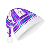 Tartan Christmas Santa Hats - Free P&P Worldwide