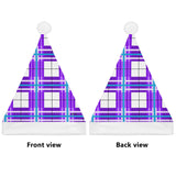 Tartan Christmas Santa Hats - Free P&P Worldwide